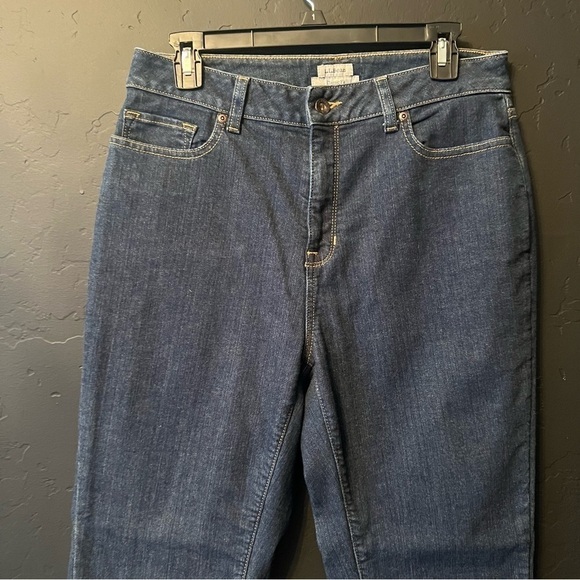 Women's Double L® Jeans, Ultra High-Rise Straight-Leg size:10 Color : Blue - Picture 6 of 14